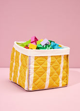 Caixa Organizadora Média - Listrado Solar